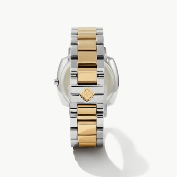 Kendra Scott Dira Watch Two Tone Ivory MOP - Picture 7 of 8